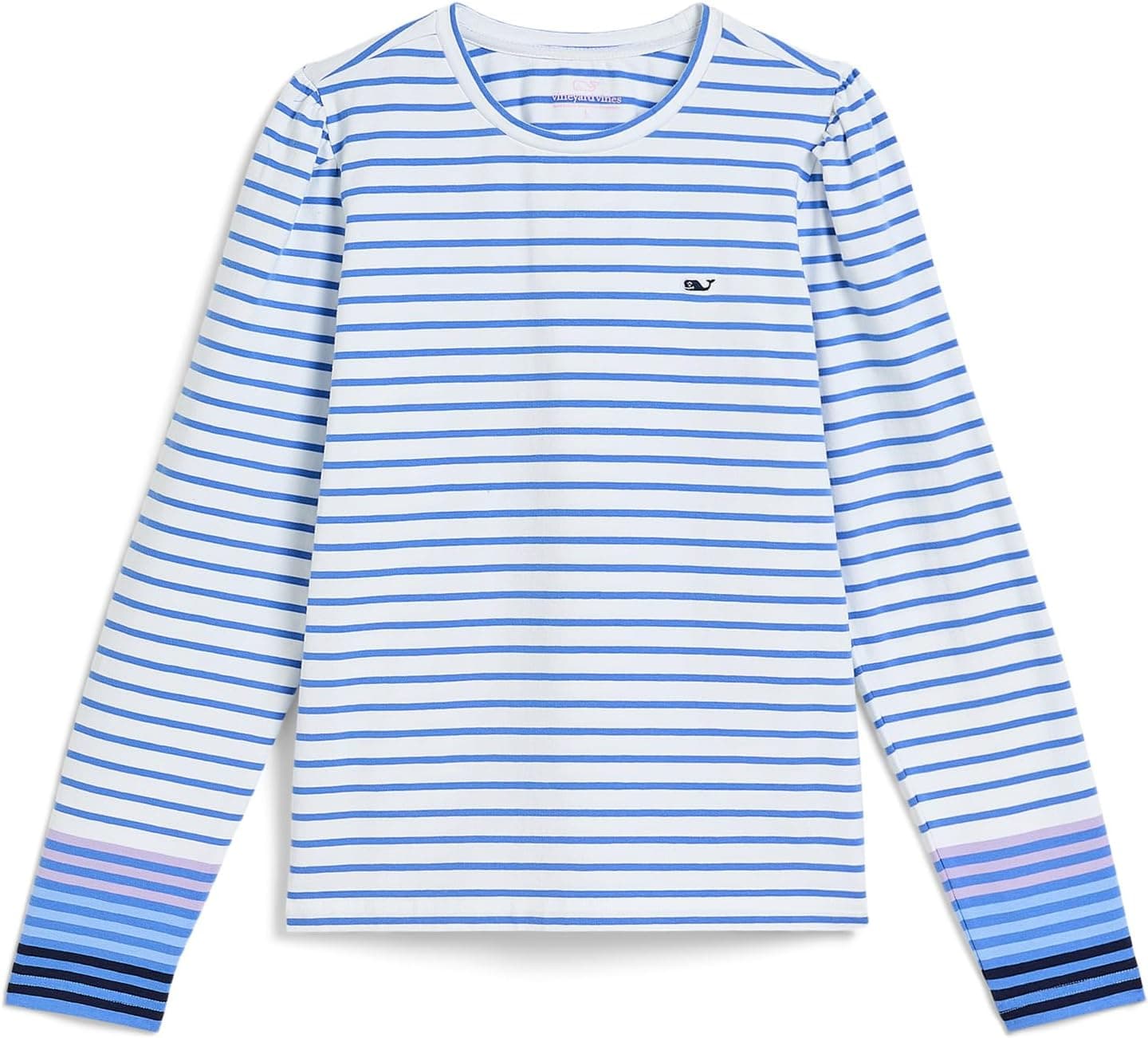 Camiseta de jersey de manga abullonada para niños Vineyard Vines (niño pequeño/niño/niño grande)