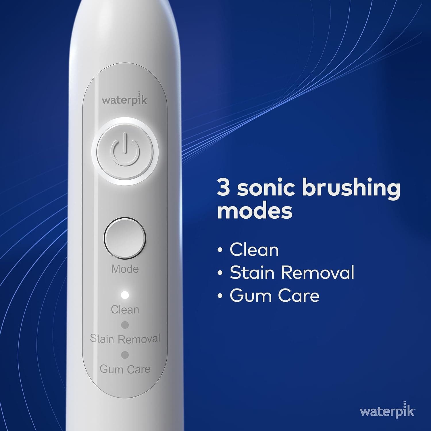 Waterpik Cordless Pearl y Sensonic Cepillo de Dientes Eléctrico Recargable y Combinación de Irrigador Bucal, Cuidado Dental Completo para Dientes, Encías, Frenillos y Viajes – Aceptado por la ADA, Blanco - imagen 5