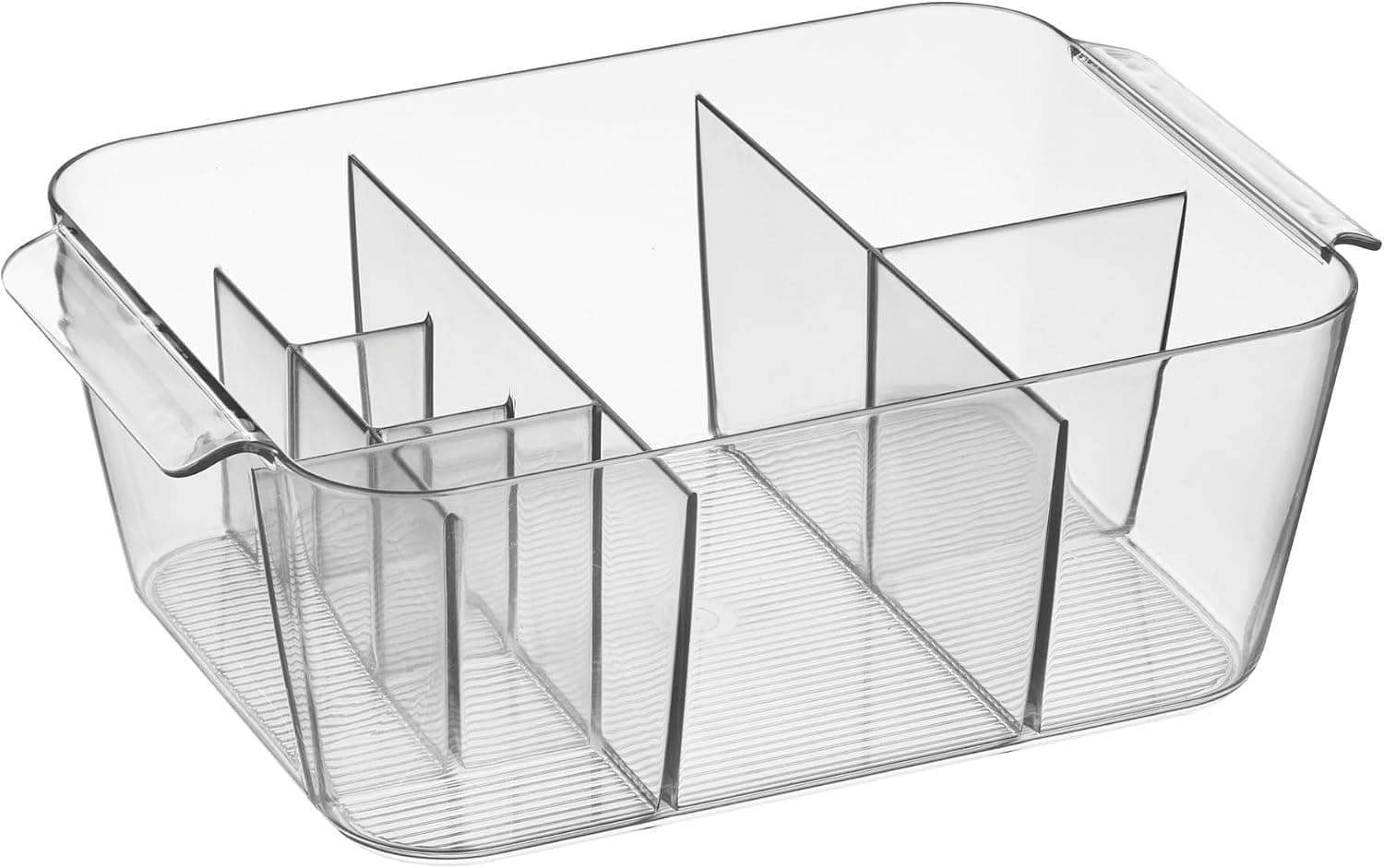 Organizador de maquillaje iDesign, juego de 2, transparente - imagen 9