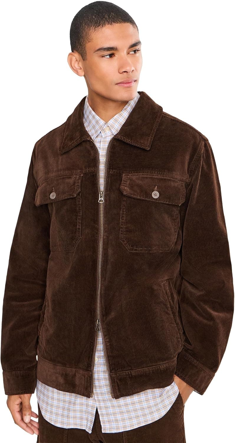 Chaqueta de pana con cremallera bidireccional Liverpool Los Angeles