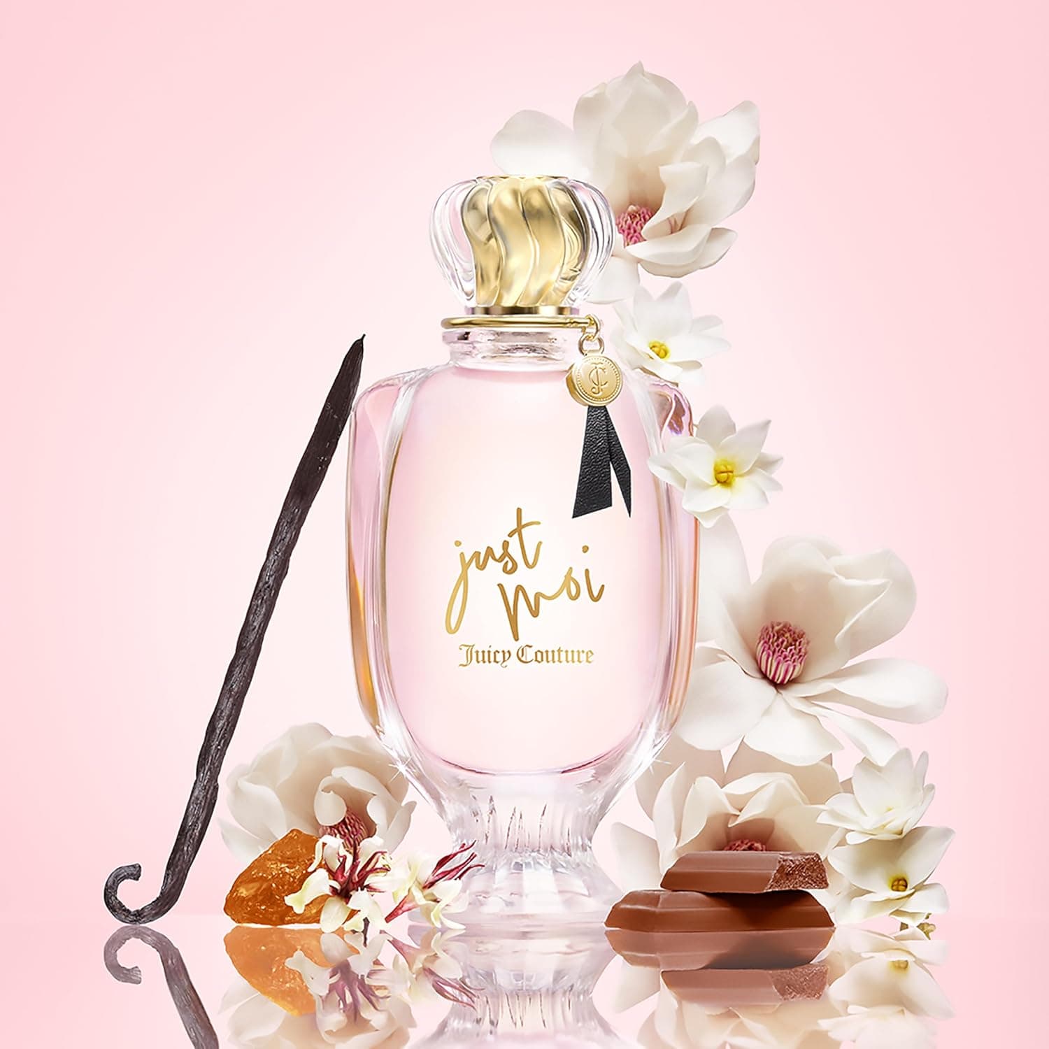 Perfume de mujer Juicy Couture Just Moi - Eau de Parfum Ámbar Vainilla - Fragancia dulce y segura para usar de día a noche - Larga duración - imagen 4