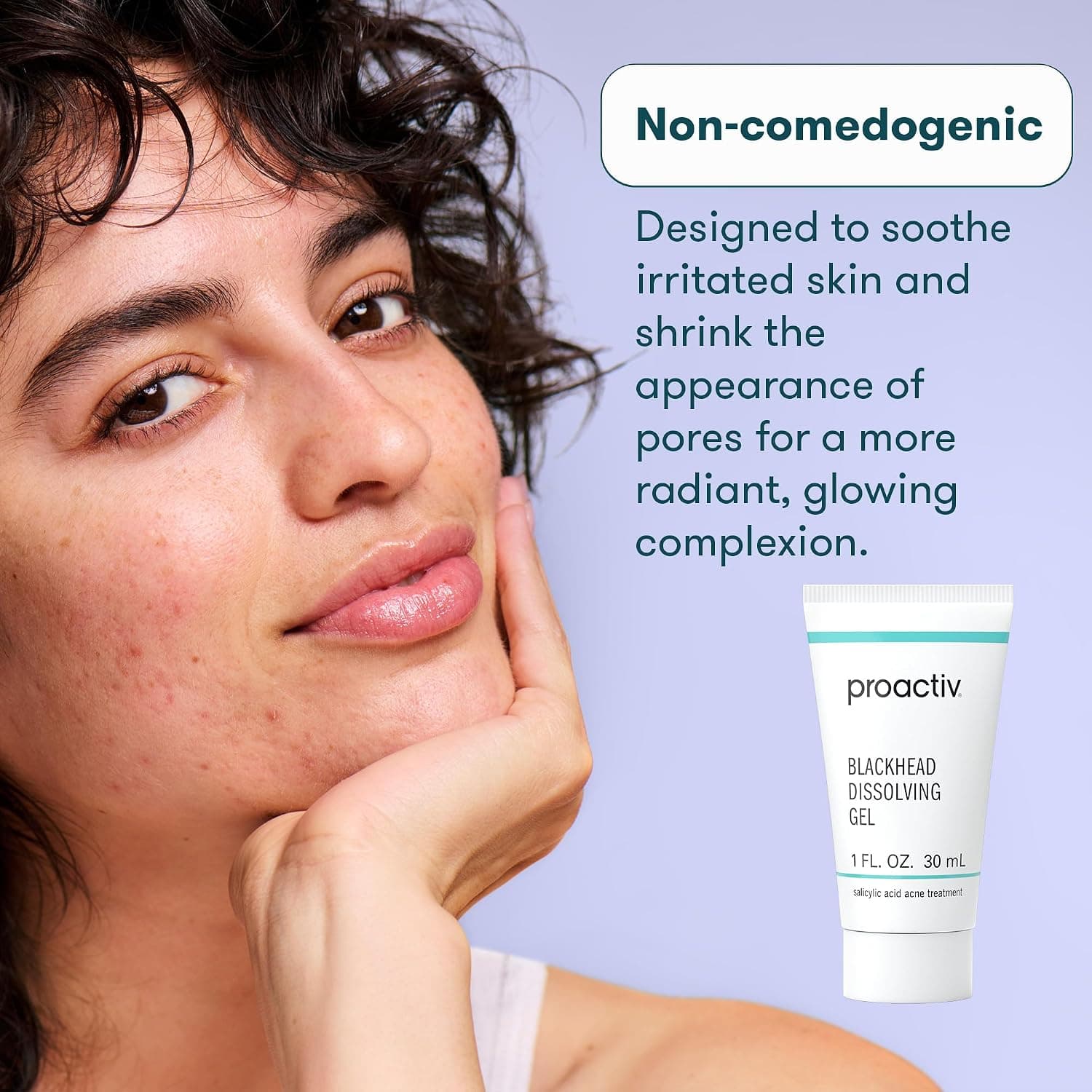Dúo de tratamiento para el acné Proactiv - Gel disolvente de puntos negros + Tratamiento localizado corrector de rojeces, limpia y previene brotes con ácido salicílico, formulado para piel propensa al acné - imagen 3