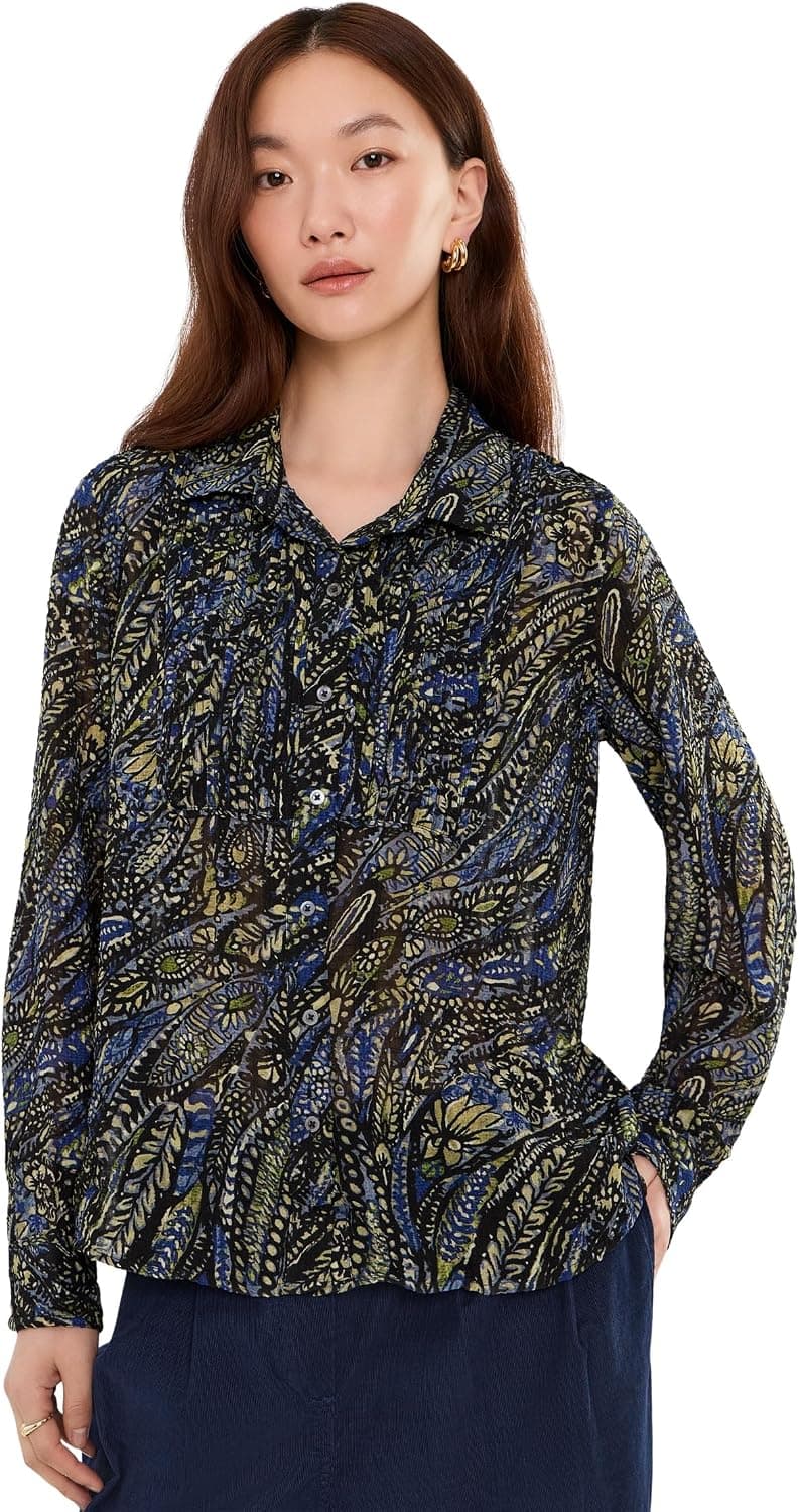 Camisa de chifón Portobello Paisley de NIC+ZOE