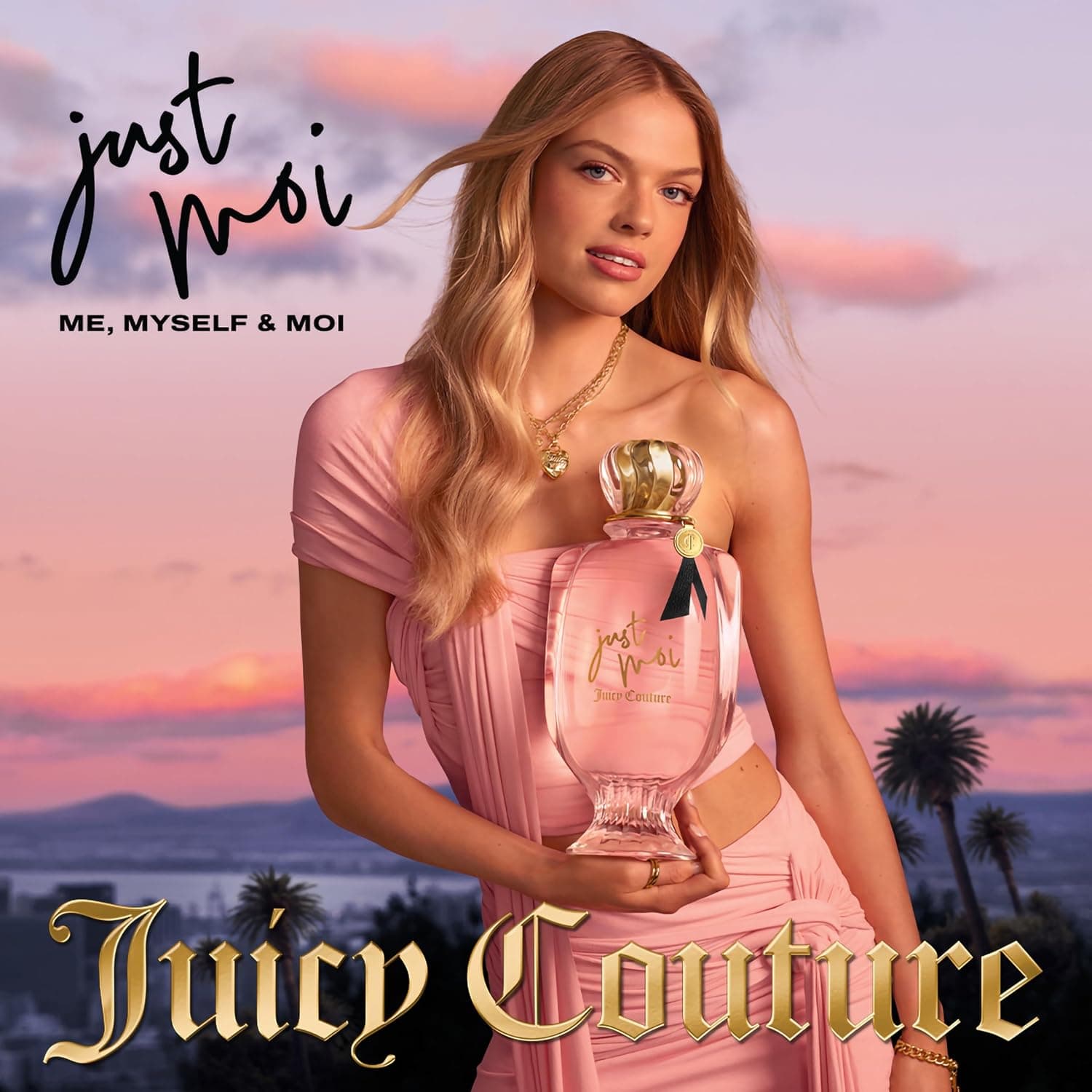 Perfume de mujer Juicy Couture Just Moi - Eau de Parfum Ámbar Vainilla - Fragancia dulce y segura para usar de día a noche - Larga duración - imagen 2