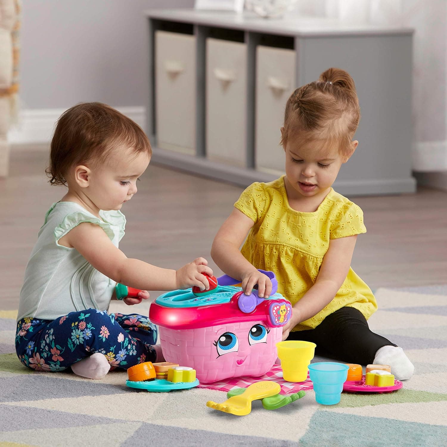Cesta de picnic LeapFrog Shapes and Sharing, rosa - imagen 4