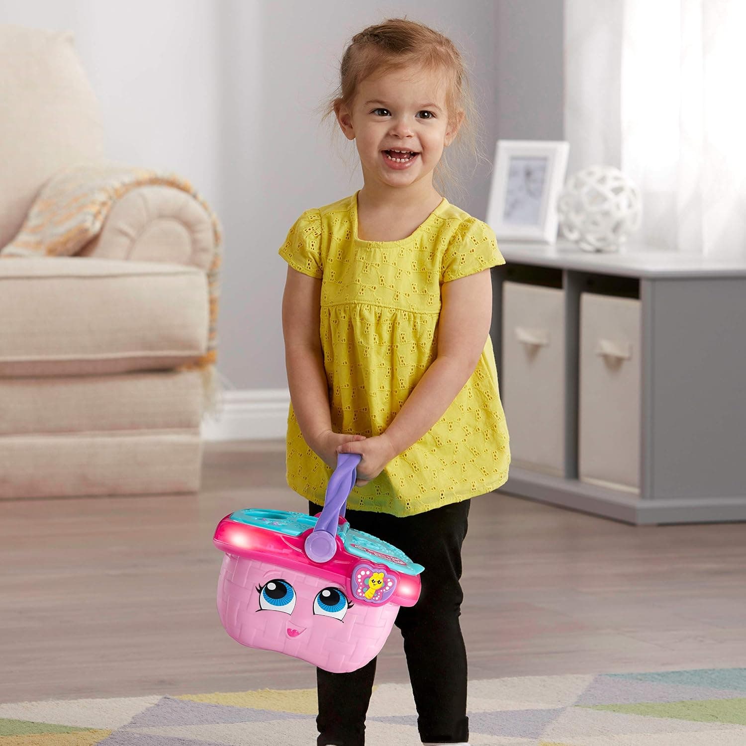 Cesta de picnic LeapFrog Shapes and Sharing, rosa - imagen 3
