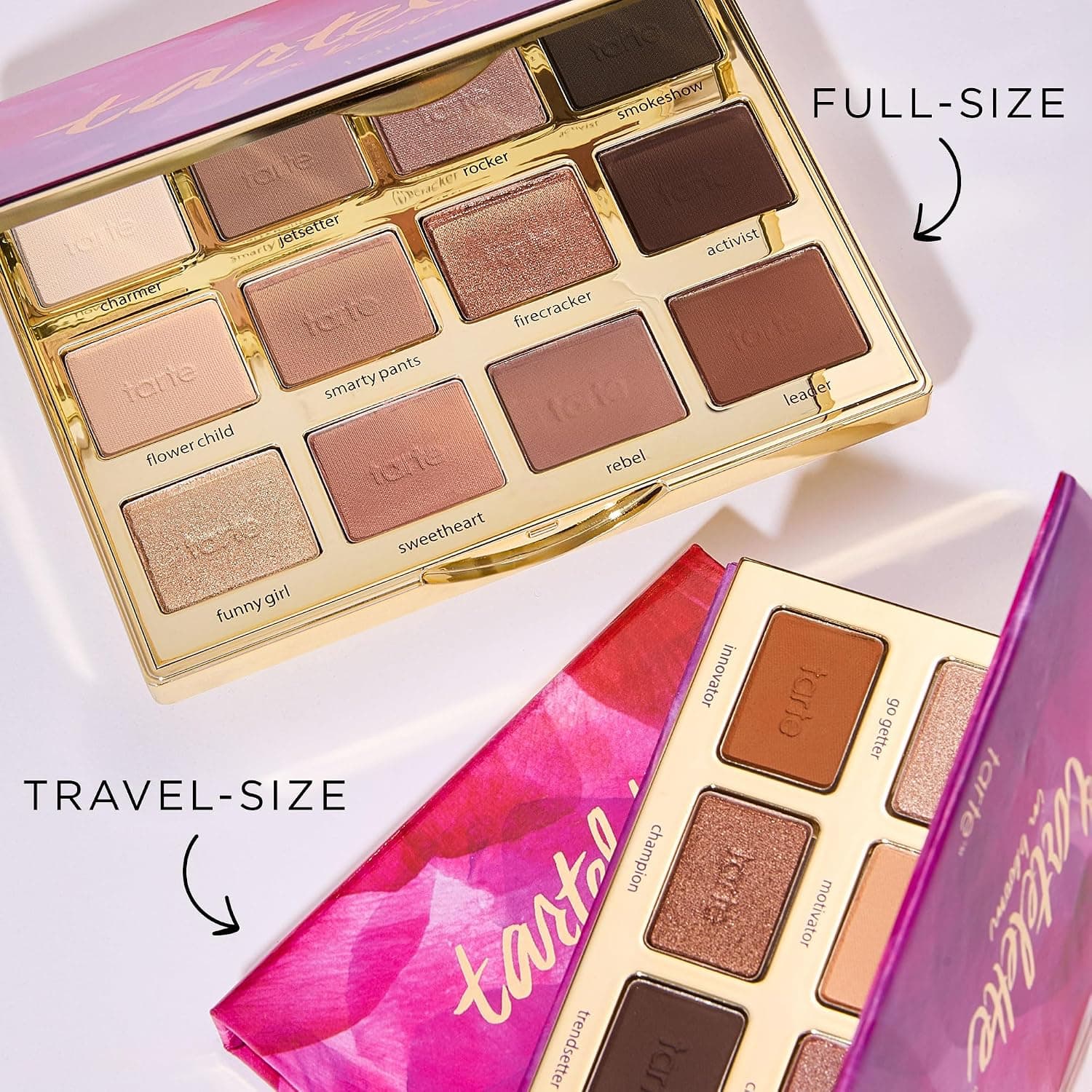 tarte tartelette in bloom mini paleta de arcilla amazónica – Paleta de sombras de ojos con tonos bronce neutros brillantes y mate, pigmento de larga duración, fórmula ligera difuminable, libre de crueldad animal - imagen 5