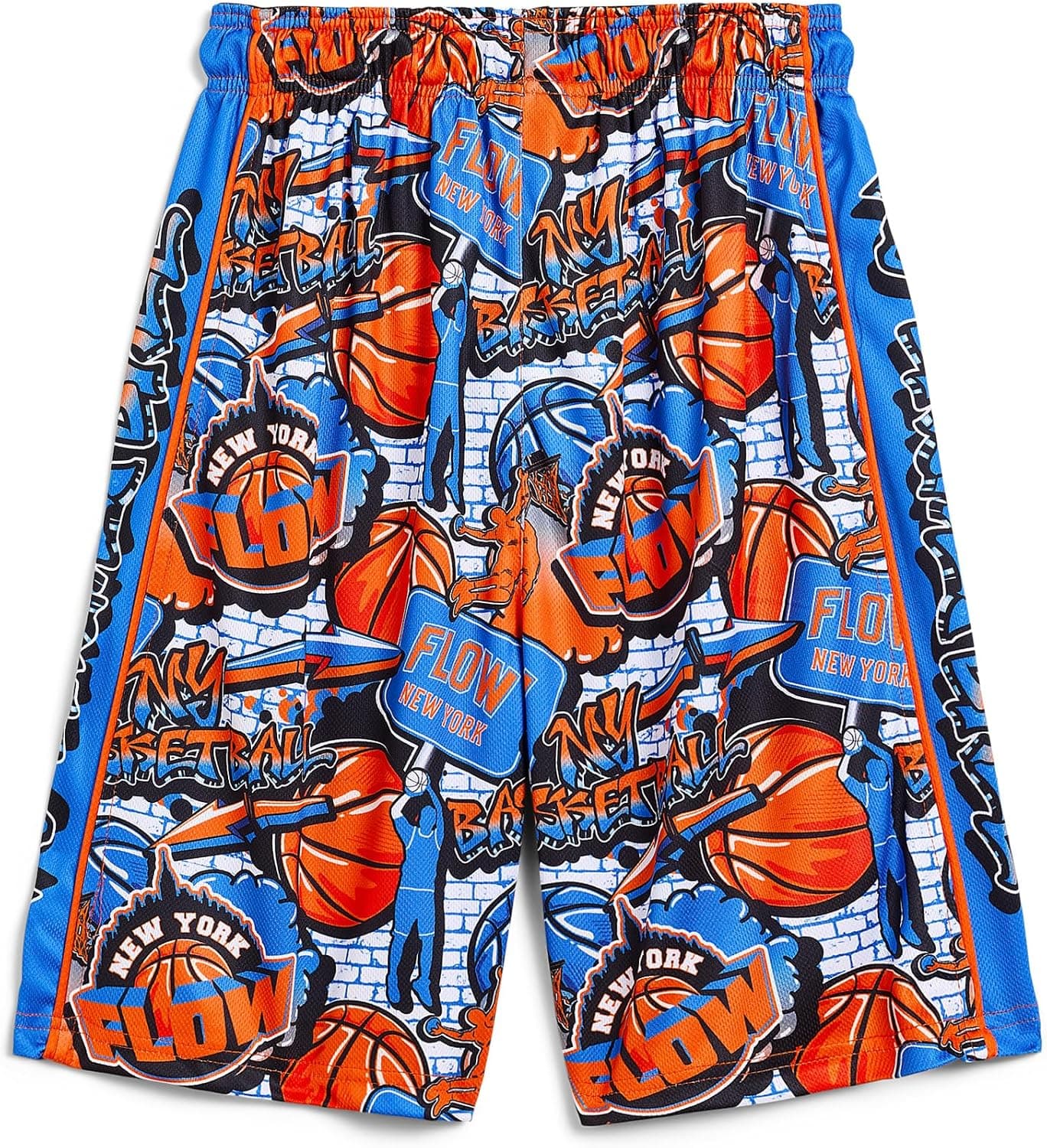 Flow Society NY Basketball Shorts (Niño pequeño/Niño grande) - vista alternativa